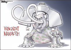 WINGNEWT MAMMOTH  by Bill Day