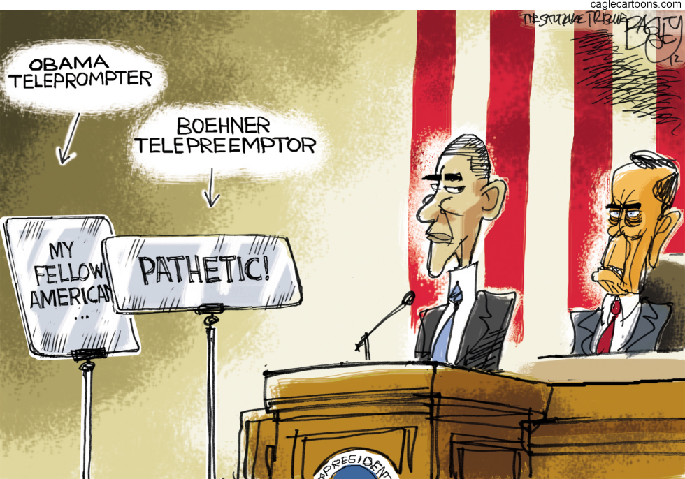  STATE OF THE UNION by Pat Bagley