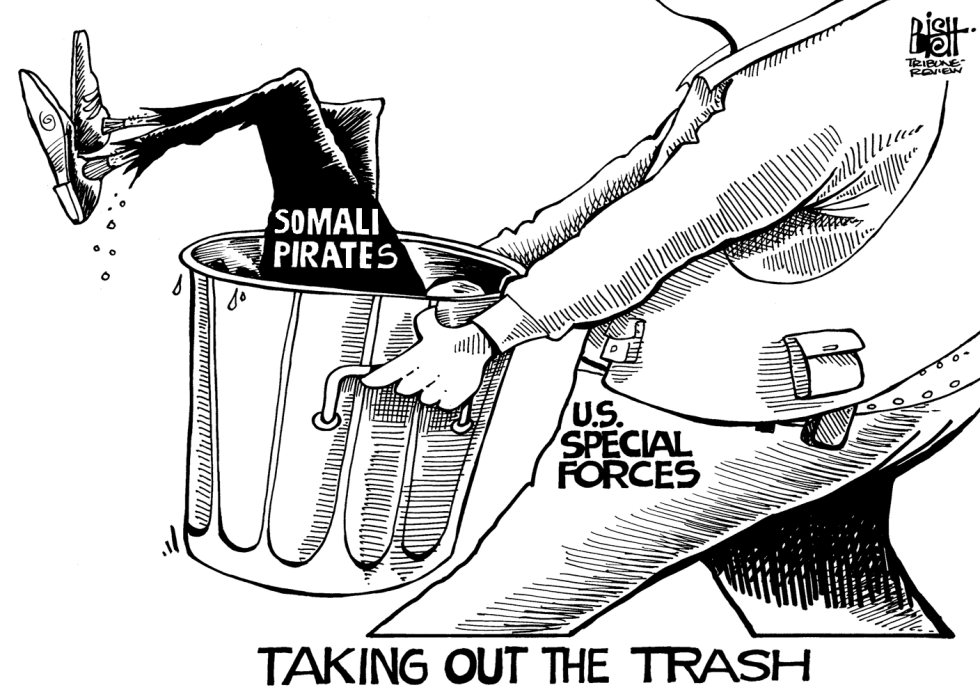 SOMALI TRASH, B/W