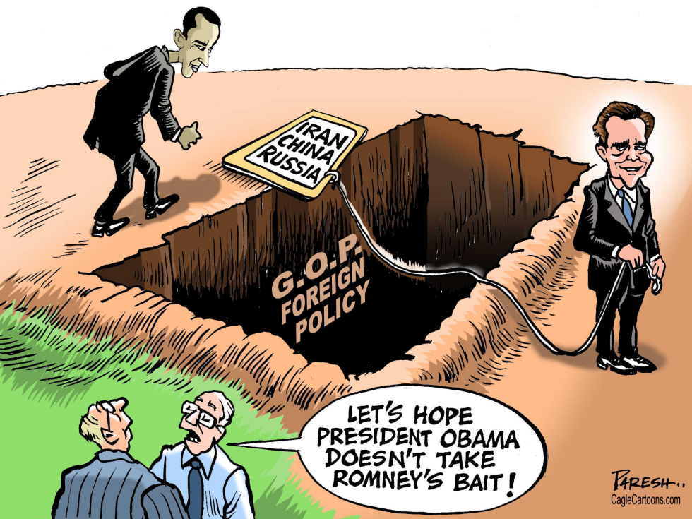  ROMNEY'S BAIT by Paresh Nath