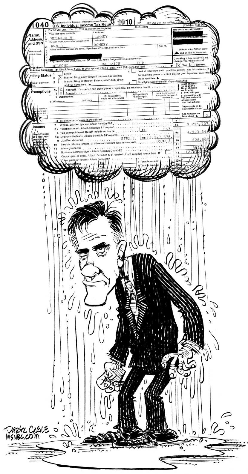 Romney Tax Cloud