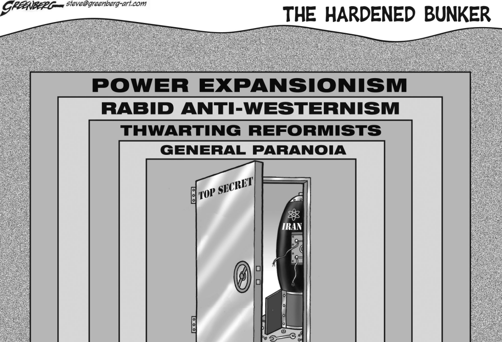 Iran hardened bunker bw