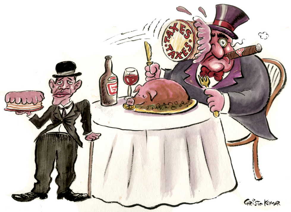 the little man and the rich
