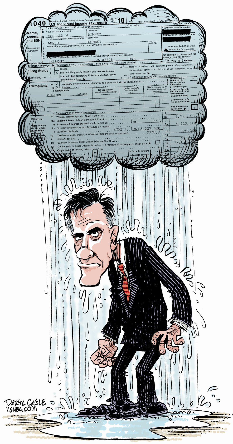 Romney Tax Cloud COLOR