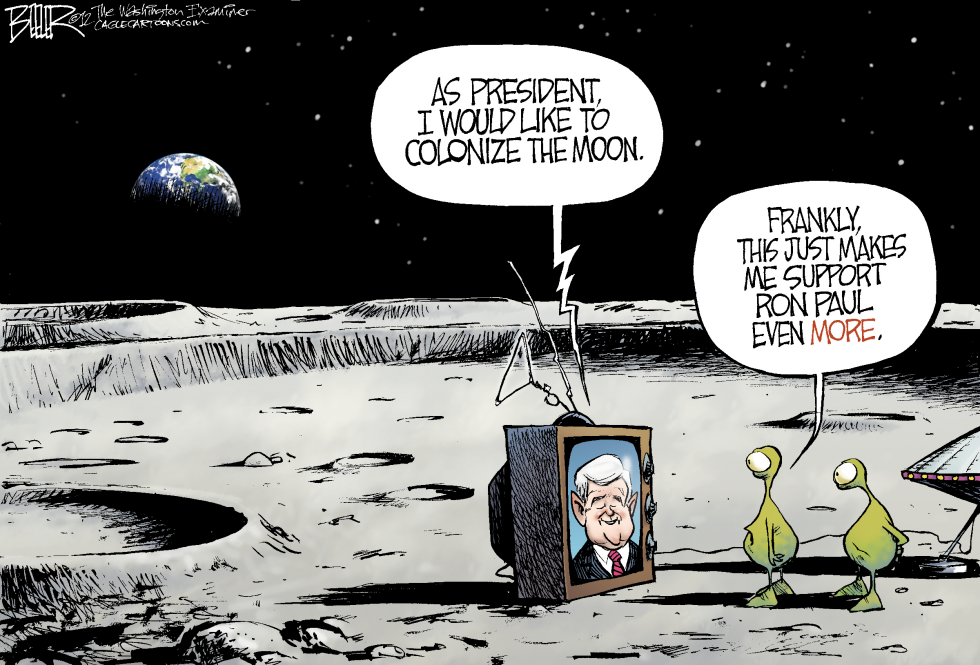 Newt to the Moon COLOR