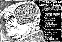 NEWTS LONG-TERM MEMORY LOSS by Monte Wolverton