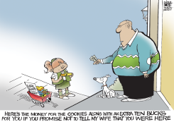 GIRL SCOUT COOKIES,  by Randy Bish
