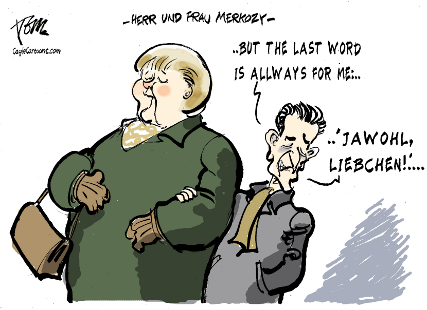 Mr and ms Merkozy