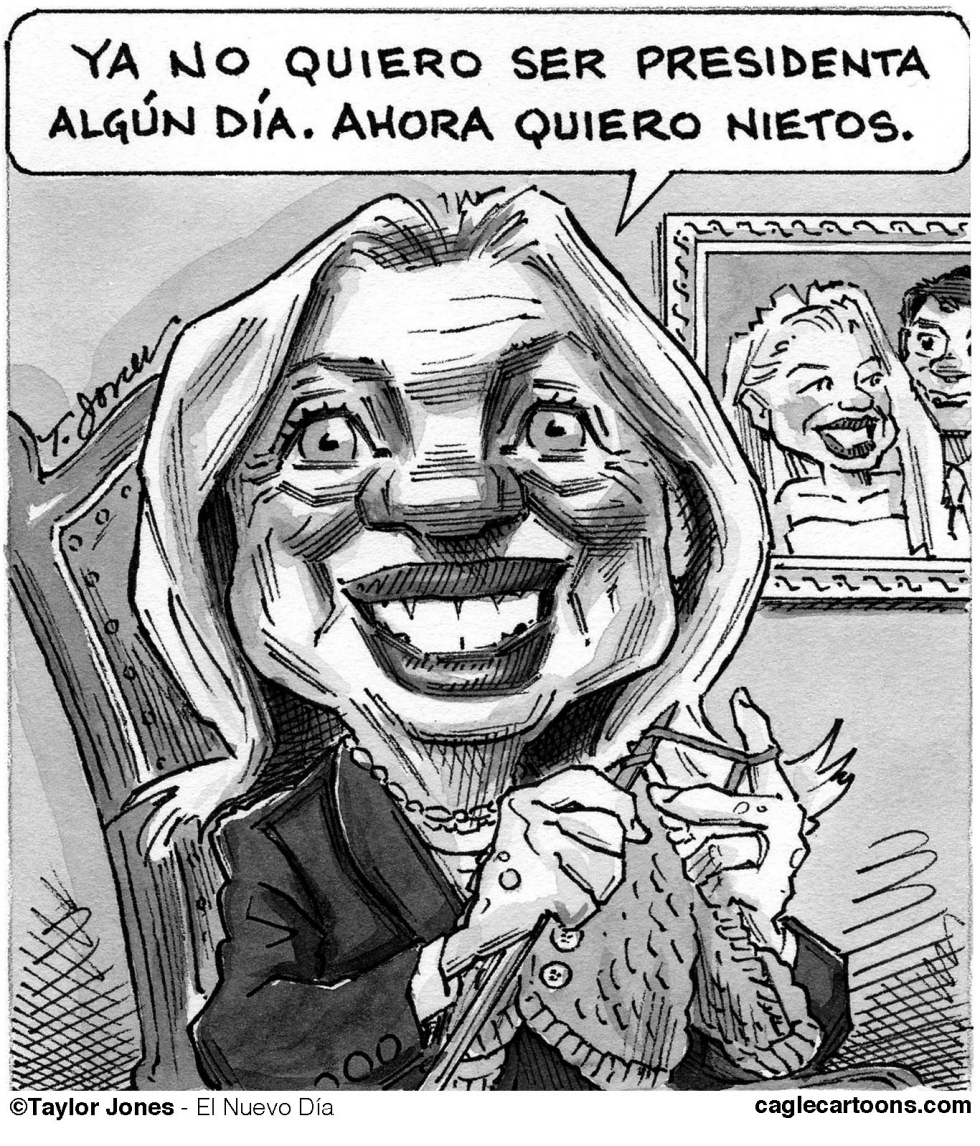  SE IMAGINA HILLARY SU RETIRO  by Taylor Jones