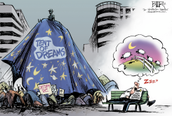 OCCUPY DREAMS  by Nate Beeler