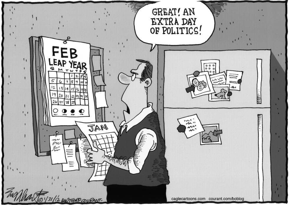  POLITICAL LEAP YEAR by Bob Englehart