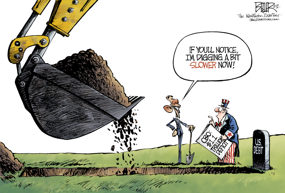  DEFICIT DROP by Nate Beeler