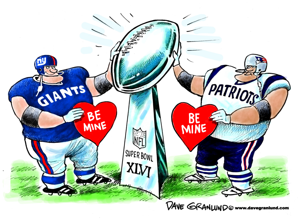 Super Bowl XLVI Pats Giants