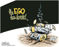 THE EGO HAS LANDED  by John Cole