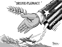 DRONE DIPLOMACY by Paresh Nath