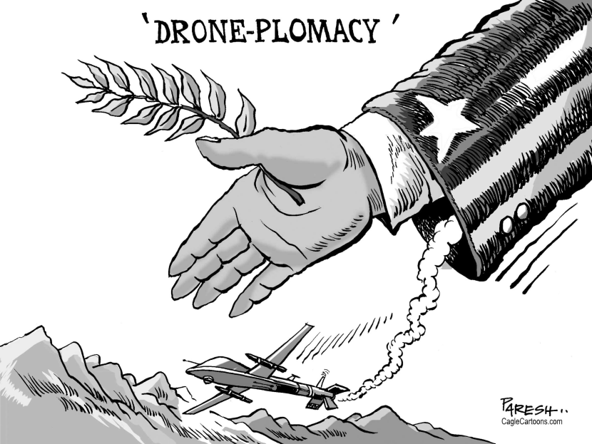 Drone diplomacy