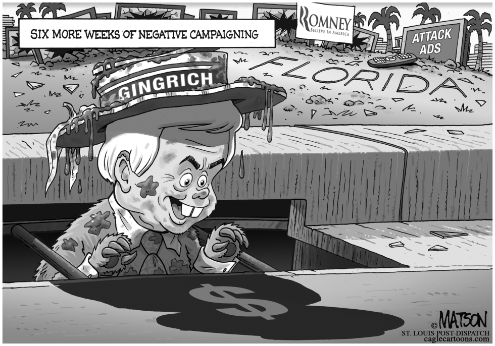  GROUNDHOG GINGRICH by RJ Matson