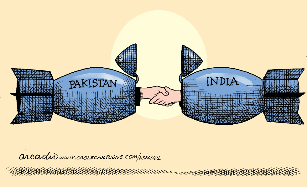  INDIA - PAKISTAN PAUSE by Arcadio Esquivel