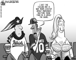 SUPER BOWL SUPER FANS by Jeff Parker