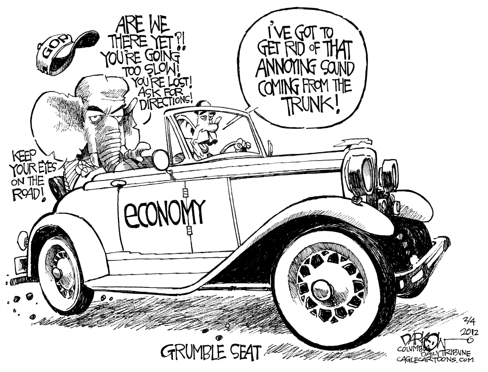  BACKSEAT GOP by John Darkow