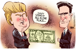 TRUMPS ENDORSEMENT  by Rick McKee