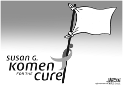 KOMEN SURRENDERS by R.J. Matson