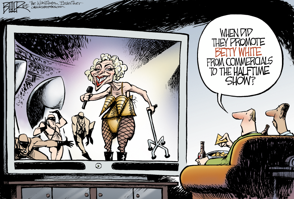  HALFTIME SHOW by Nate Beeler