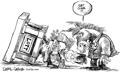 LOTT STATUE by Daryl Cagle
