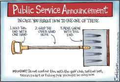 PUBLIC SERVICE ANNOUNCEMENT by Joe Heller
