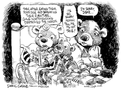 NORTON BEARS by Daryl Cagle