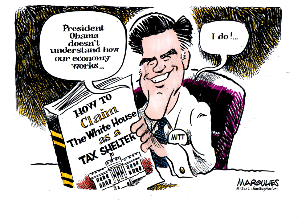 Romney tax shelter color