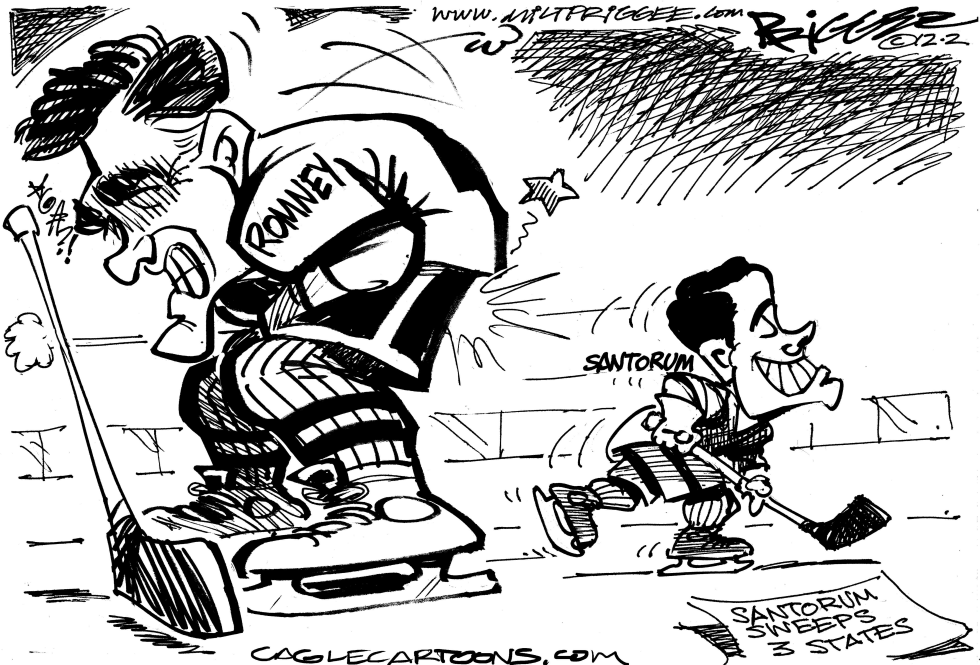Rick hat trick Santorum