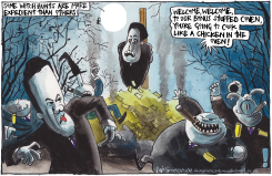 ED MILIBAND BONUS GREED WITCH HUNT by Iain Green