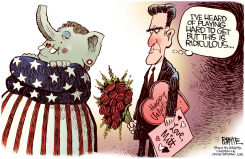 MITTS VALENTINE  by Rick McKee
