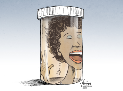 WHITNEY HOUSTON RIP by Rob Tornoe