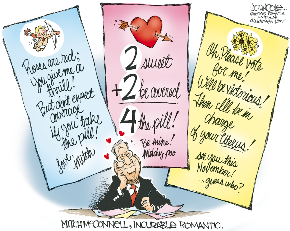 McConnell says Be Mine COLOR