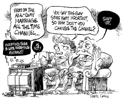 ALL GAY, ALL THE TIME by Daryl Cagle