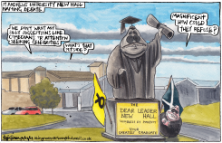 MR SCOTLANDS MONUMENT TO MODESTY by Iain Green