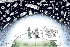 JOHN GLENN by Joe Heller
