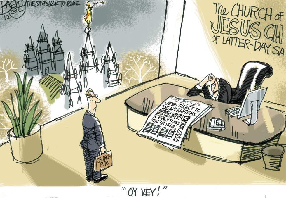 Mormon Proxy Baptism