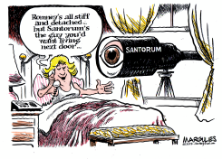 RICK SANTORUM  by Jimmy Margulies