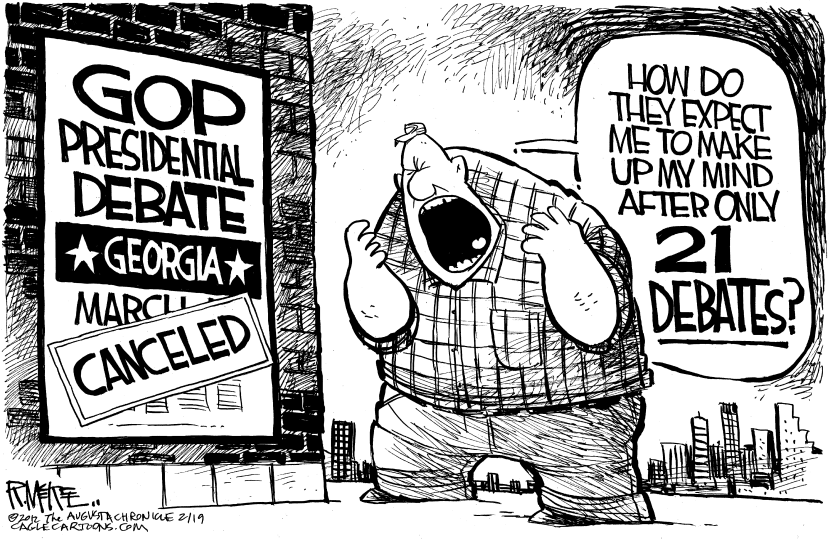 GOP Debate Canceled