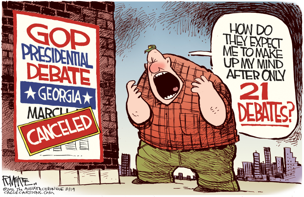 GOP Debate Canceled COLOR