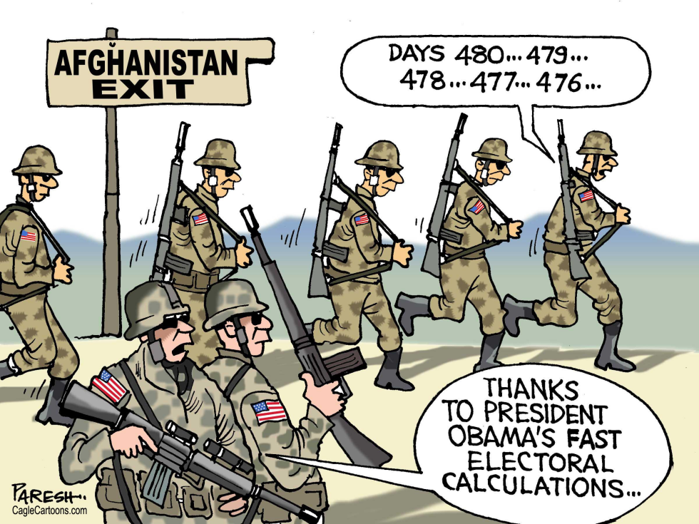  AFGHANISTAN EARLY EXIT by Paresh Nath