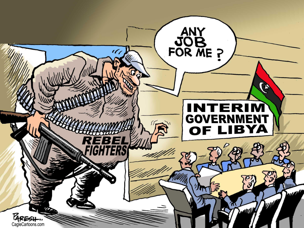  JOB FOR LIBYAN FIGHTERS by Paresh Nath