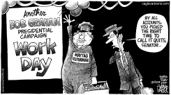 LOCAL FL GRAHAM DROPS OUT by Jeff Parker