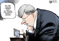 CANADA PRIVACY by Cam Cardow