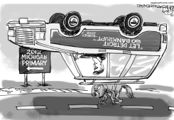 ROMNEY DOG by Pat Bagley