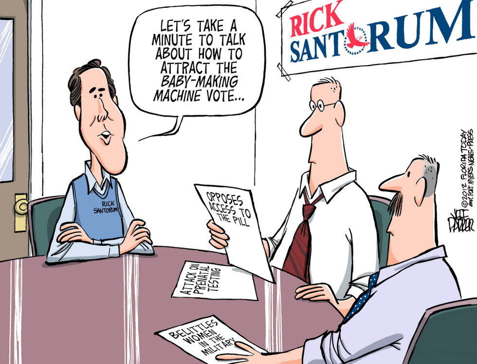 Courting The Women Vote COLOR