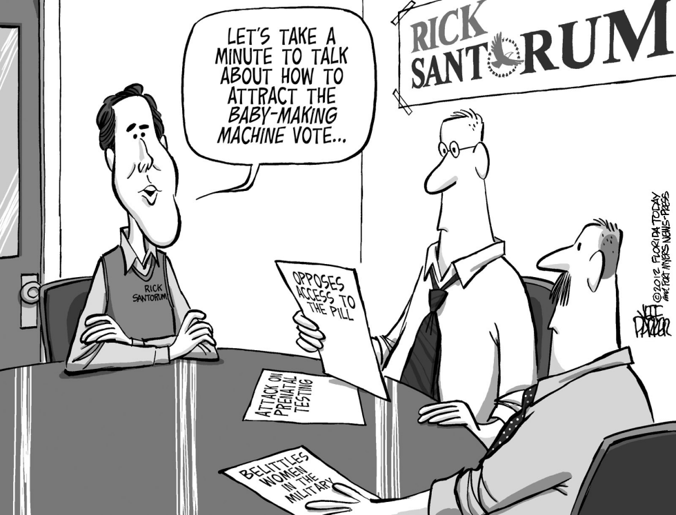 Courting The Women Vote